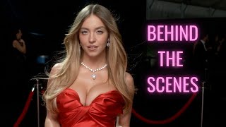 E! GLAMBOT: Sydney Sweeney BTS at the 2025 Emmys