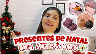 20 CHRISTMAS GIFT IDEAS UNDER R$50 | TIPS AND IDEAS TO SAVE ON GIFTS - 2021