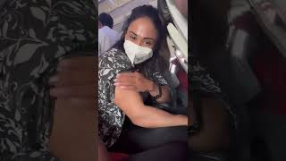 Omg This Muscle Girl Flexing Her Huge Bicep In Train Giantess Fbb Flex Bicep