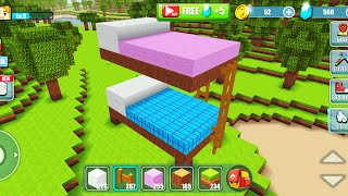 World Building Craft Gameplay #39 | Big Bunk Bed 🛌