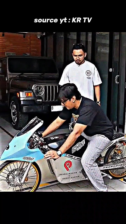 When Andre Taulany Tried an Electric Drag Bike, It Was Really Fast, Man #motovlog #viral