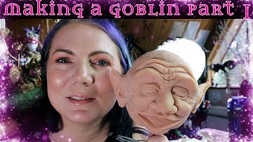 Making a Labyrinth Inspired Goblin - Polymer Clay Sculpture - Part 1