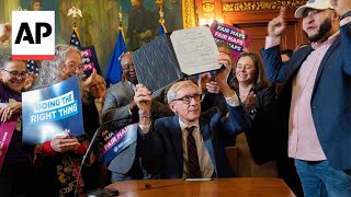 Wisconsin Gov. Tony Evers signs new legislative maps into law