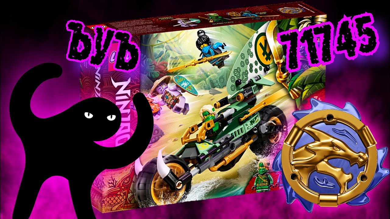 Lego  Ninjago 71745 - Lloyd's Jungle Chopper Bike | Обзор | Lego.