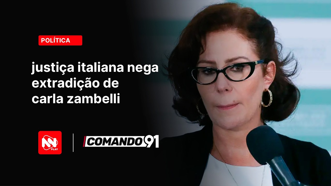 Justiça Italiana nega extradição de Carla Zambelli
