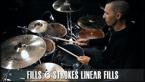 JamesPayneDrums.com - 6 STROKES LINEAR FILLS Preview