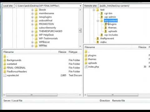 Installing WP Flex