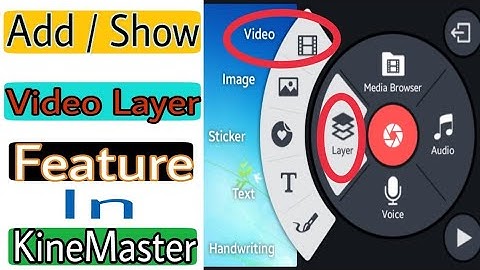 How to Add Kinemaster Chroma key , video layer and Animation Tex