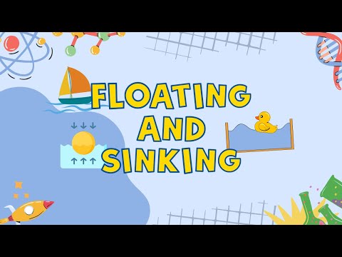 Floating and Sinking | Why some objects float while others sink | Videos for Grade 1 Kids