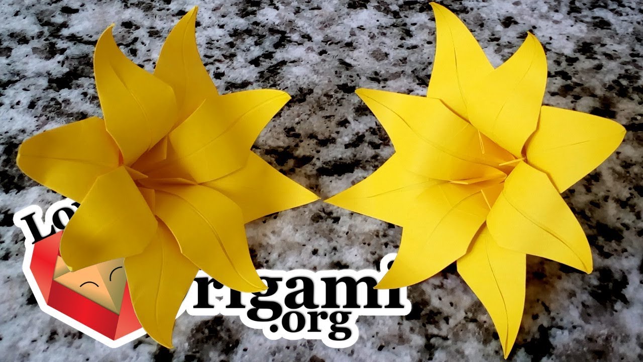 How to Make an Origami Flower