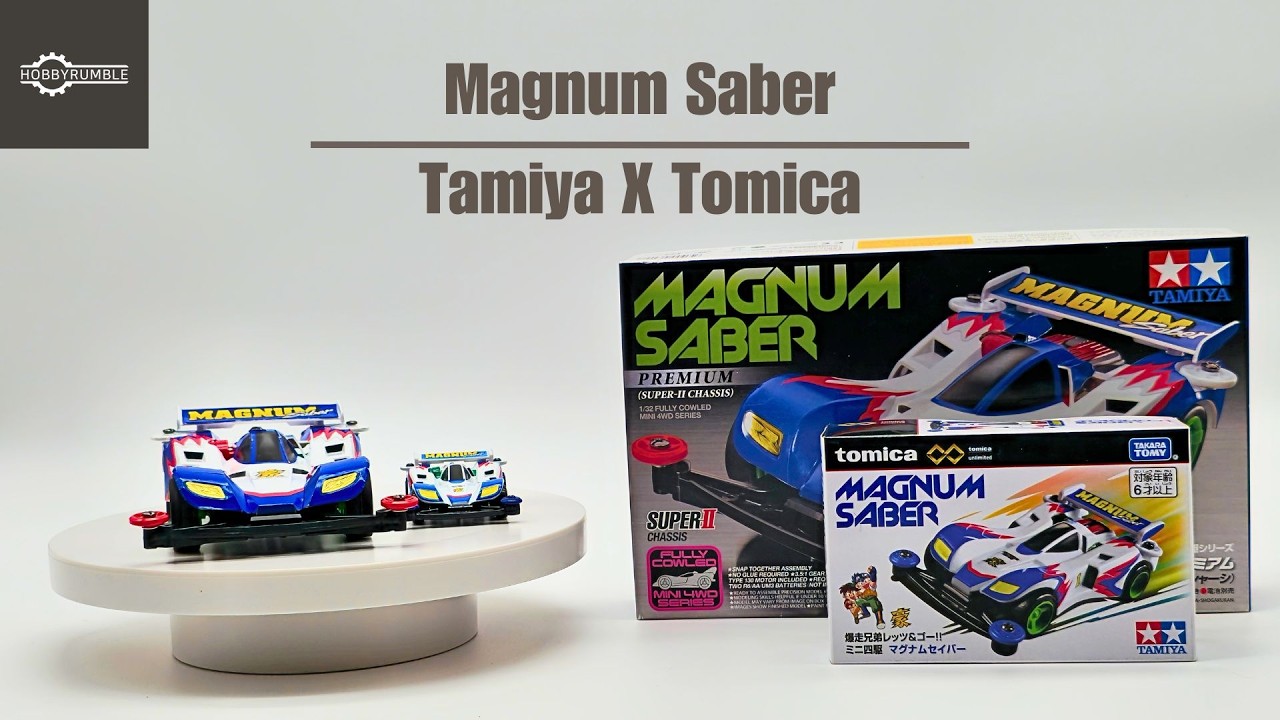 Magnum Saber - Tamiya X Tomica Collaboration