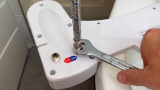 How to Install a Bidet with Hot Water (Hibbent)