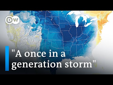 "life-threatening conditions": how severe will the arctic storm in the us get? | dw news