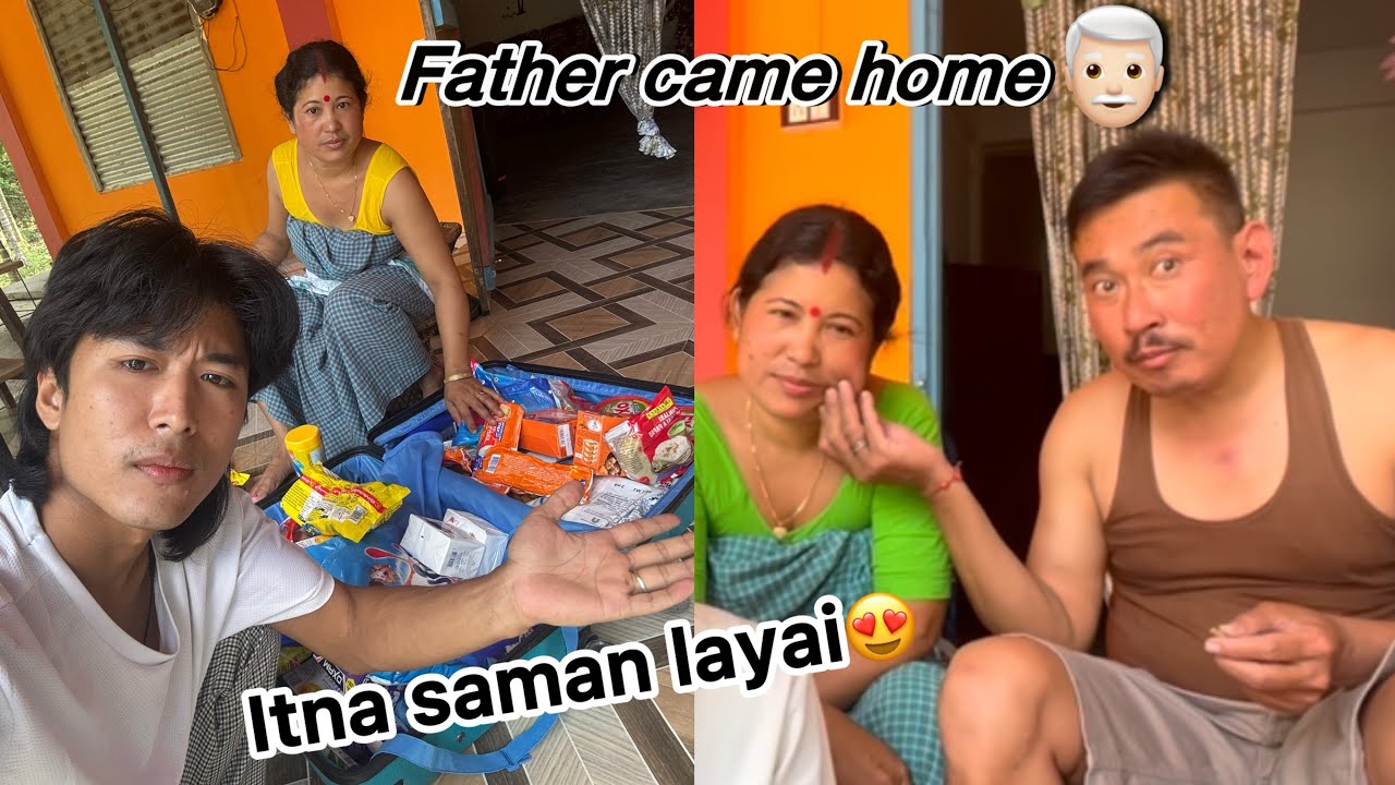 Finally father came back home👨🏻‍🦳// after 7 months// @Holibrother 