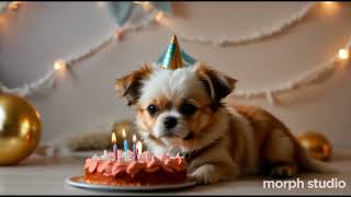 '¡Feliz Cumpleaños, Peludo Amigo ARON! '#fiestaanimal #gatos #perros #cumpleaños #mascotas #aron