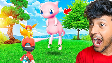 OMG! I CAUGHT THE GOD MEW POKEMON! 😱 Pokémon - Let’s Go Pikachu