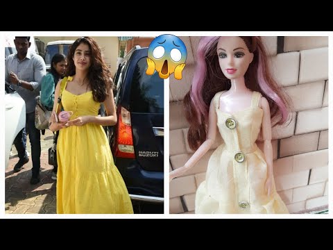 my barbie dress👗same as janhvi kapoor barbie doll dress👗💕