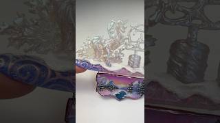 @glitterbels ice sculpture unicorn I created for North America’s Star Nail Artist Challenge 2