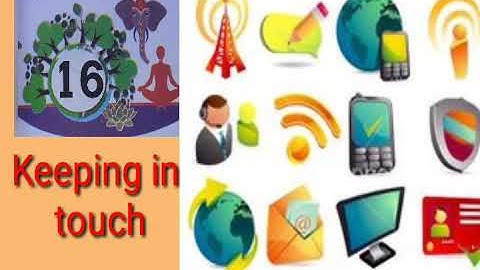 Ch -16  Keeping in touch Class 2