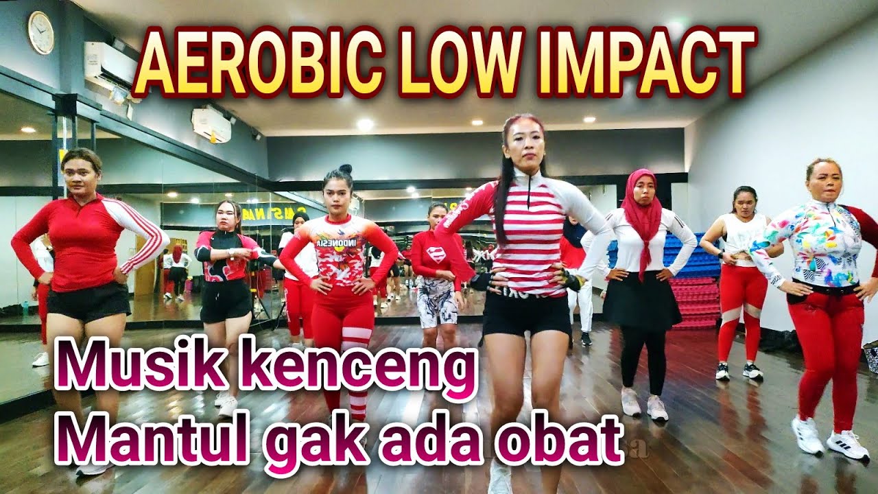Senam Aerobik Low Impact 2024 Edisi Musik Kemerdekaan 17 Agustus 1945