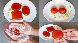 skin whitening tomato soap /homemade natural soap