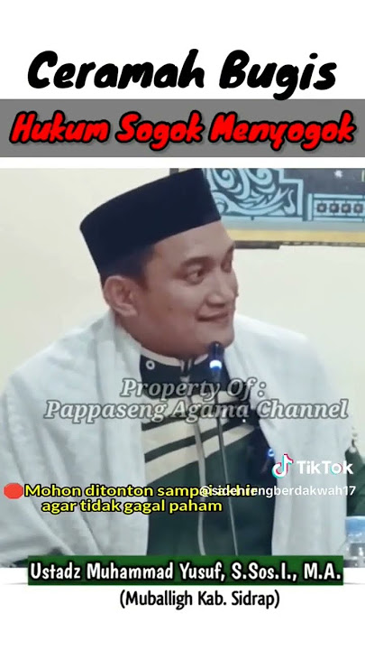HUKUM SOGOK MENYOGOK TIDAK BERDOSA