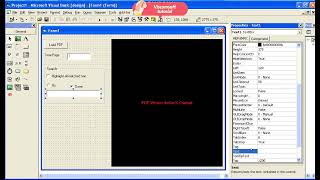 Visual Basic 6 - How to create PDF Viewer and find words in PDF