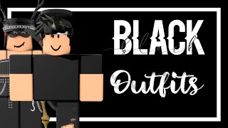 Black Outfits Roblox Youtube - roblox black and white dress