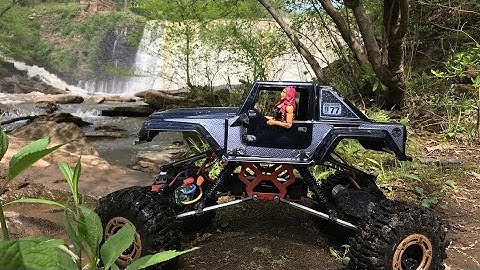 Roswell Mill Waterfall - Redcat Racing Rockslide - RC Crawling