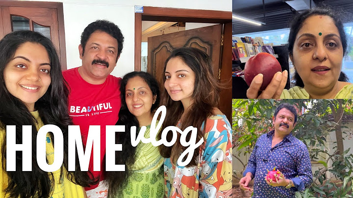 Home vlog | Sindhu Krishna
