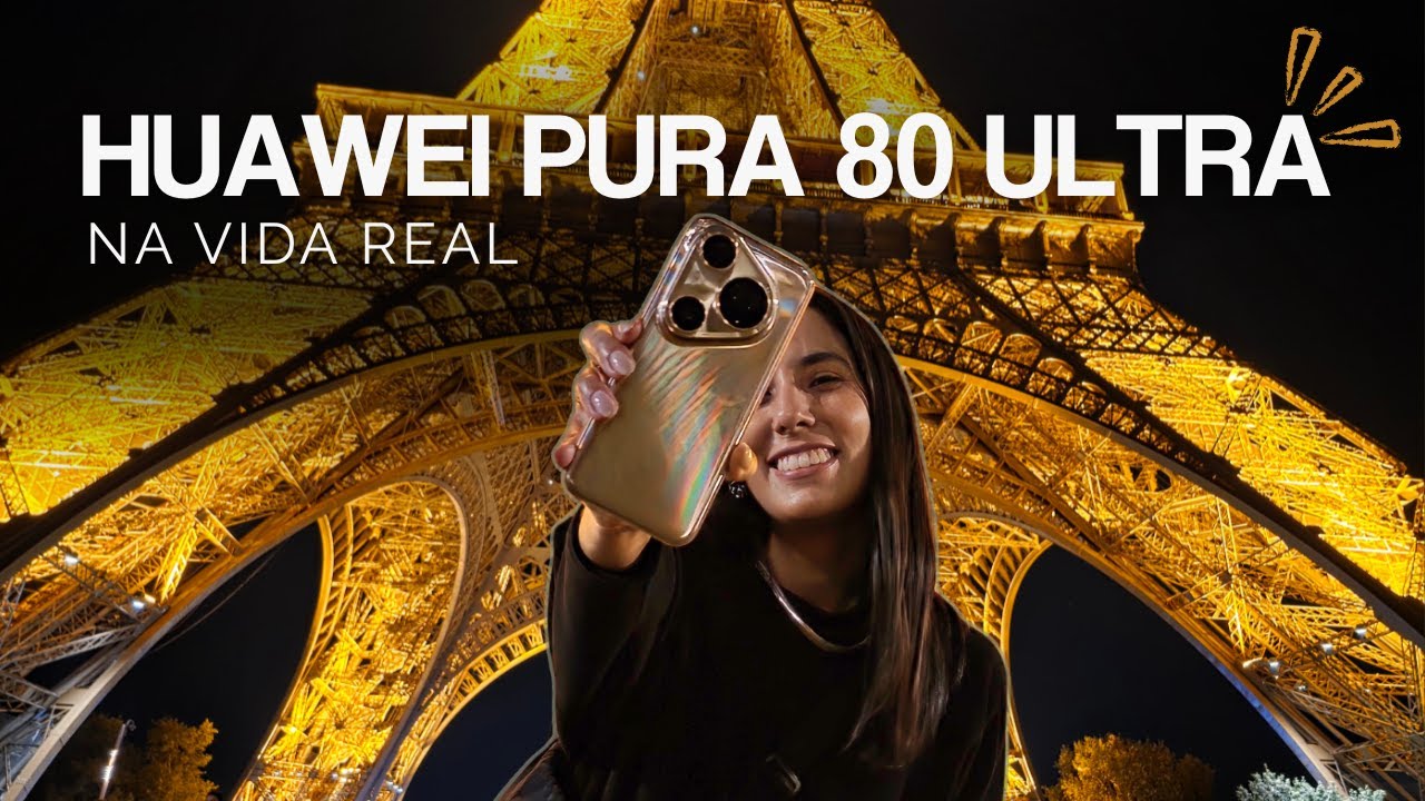HUAWEI Pura 80 Ultra na VIDA REAL 📸 Um dia na vida