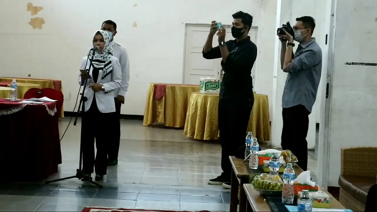 BELAJAR MC PEMBAWA ACARA PENGUKUHAN