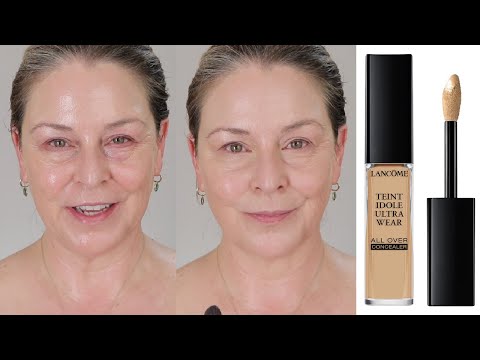 NEW! Lancome Teint Idole Ultra Wear All Over Full Coverage Concealer - Three Day Wear Test - Over 50-thumbnail