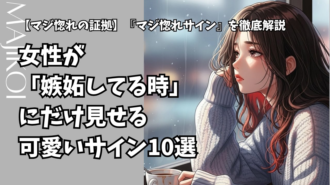 【マジ惚れの証拠】女性が「嫉妬してる時」にだけ見せる可愛いサイン10選