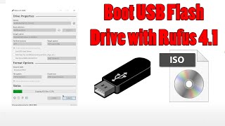 Boot USB Flash Drive with Rufus 4.1 | Windows 7/8/8.1/10/11