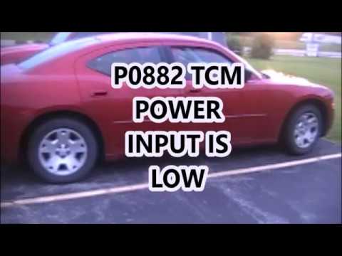 2006 dodge charger P0882 TCM LOW INPUT