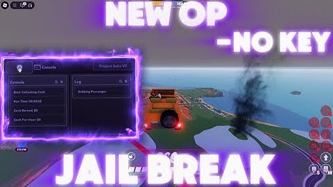 BEST Jailbreak Script Keyless Auto Farm GUI with Auto Rob, Kill Aura, Anti Mod & More (PC/Mobile)