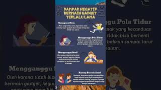 Resiko bermain Hp terlalu lama #edukasi