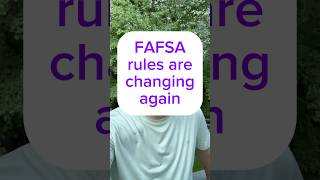 FAFSA 2026–2027: New Rule Could Cut Your Aid Amount