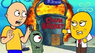 Spongebob Blows Up The Chum Bucket