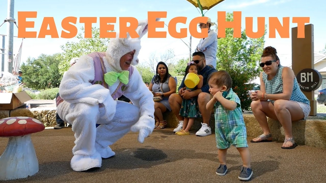 Easter Egg Hunt San Antonio, Beacon Hill YouTube