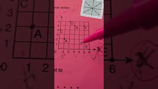 Find Ordered Pairs for Each Letter on the graph