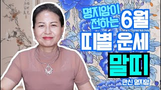 [용한무당 명지암] 2020년 양력 6월 띠별 운세 말띠 [남양주점집]