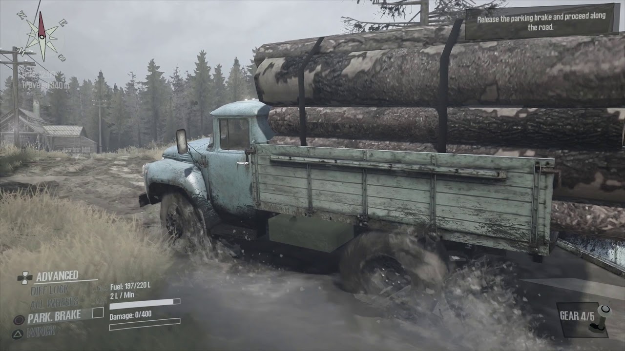 Mud Runner (PS4) start - YouTube