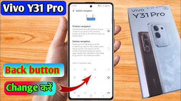 vivo y31 pro back button settings, vivo y31 pro side button setting 