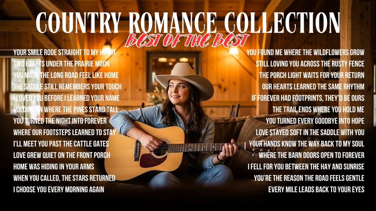Classic Country Love Songs – Sunset Ballads That Heal the Soul