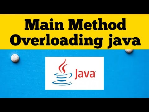 Overloading Main method in java