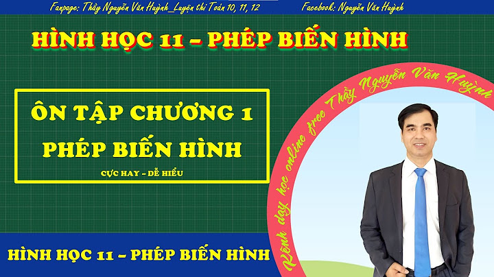 Bài tập ôn tập chương phép biến hình năm 2024