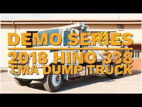 2018 Hino 268A TMA Dump Truck Demo | Royal Truck & Equipment