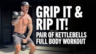 Full Body Kettlebell Workout That Builds Real Results From Home!